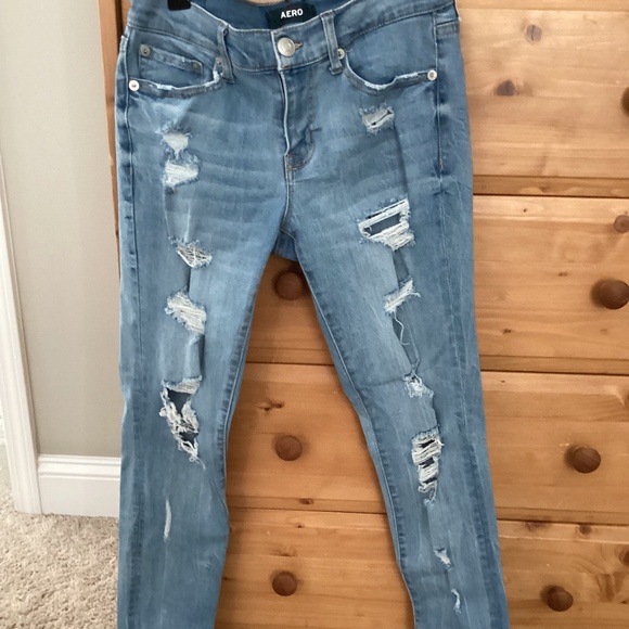 Aeropostale Women’s Jeans, Size 4, Color Light Blue - Picture 1 of 4